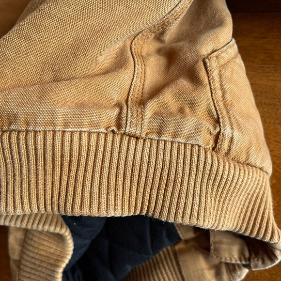 Carhartt tan canvas jacket 3T - Picture 9 of 10